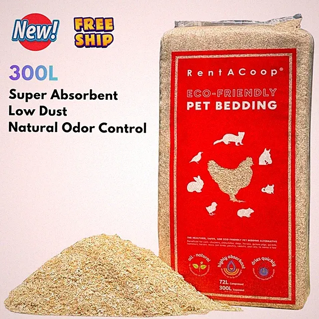 33lb Hemp Bedding Odor Smell Control Moisture Absorbs Chicken Hen Coop Pet Cage