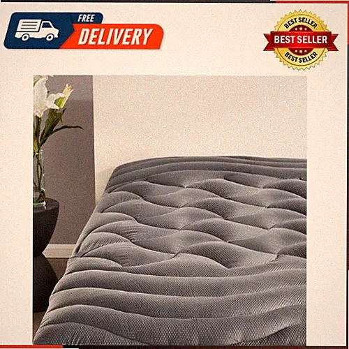 Cooling Queen Mattress Topper, Premium Zoned Cool Mattress Pad Cover Padded
