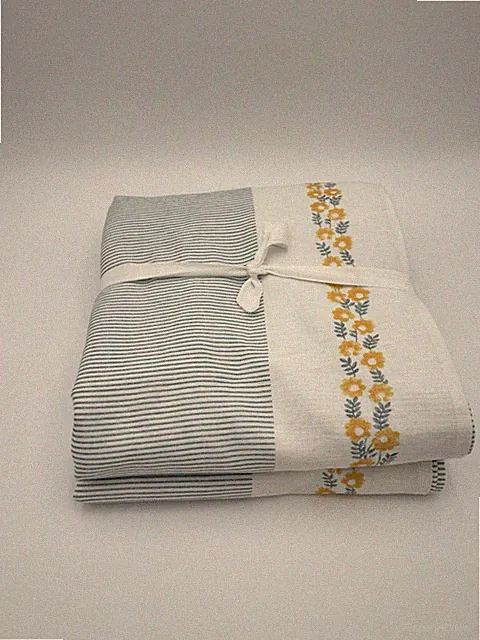 Greenrow Mimi Hemp Cotton Duvet Cover ~ Full/Queen