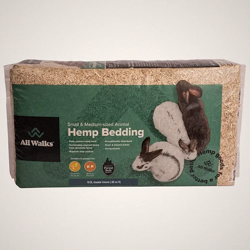 Grubbly Farms hemp bedding
