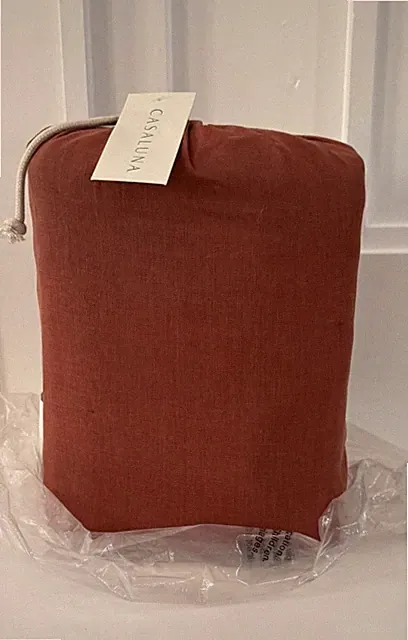 King Casaluna Hemp Sheet Set , Clay Color