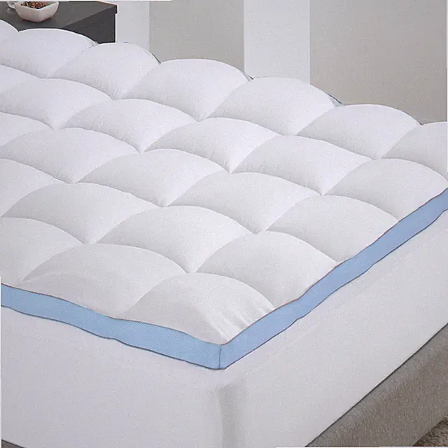 King Mattress Topper, Thick Cooling Pillow Top Mattress Topper King for Restf...