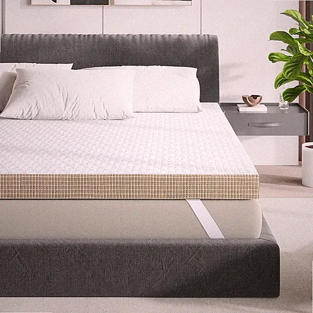Memory Foam Mattress Topper Queen Size 3 Inch, Flexpedic Gel Infused Gel Cooling