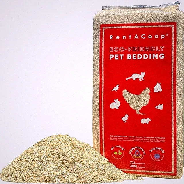 Premium Hemp Bedding 300L Super Absorbent Low Dust Natural Odor Control for