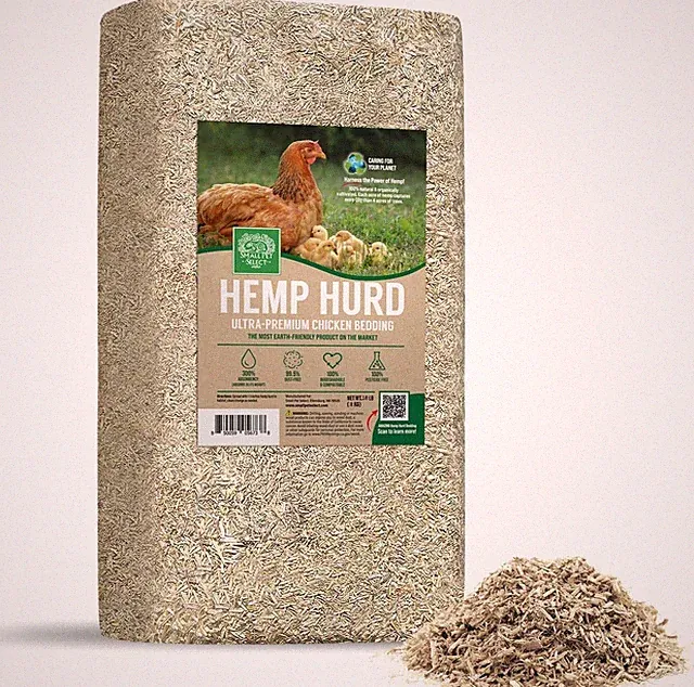 Small Pet Select Hemp Chicken Bedding, Biodegradable, Odor Control, 18 lb