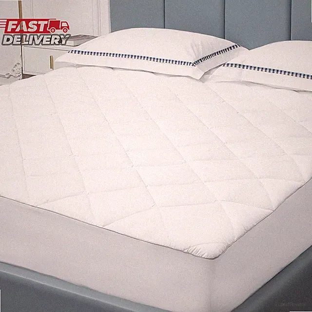 Sunflower Queen Mattress Pad Cover, Cotton Mattress Cover Hypoallergenic, Extra