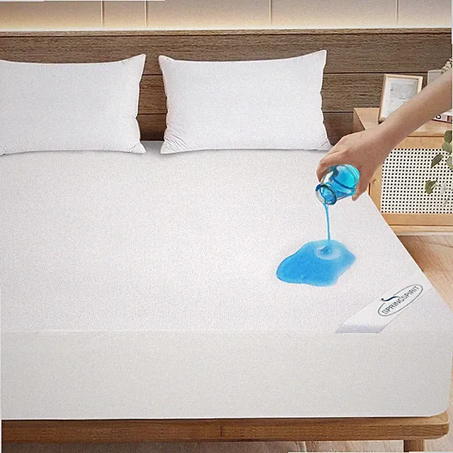 Twin Mattress Protector Waterproof Soft & Breathable Terry, Noiseless Twin Mattr